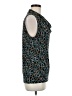 George Teal Sleeveless Blouse Size M - photo 4