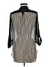 BCX 100% Polyester Black 3/4 Sleeve Blouse Size M - photo 2