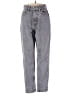 Zara Chevron-herringbone Gray Jeans Size 0 - photo 1
