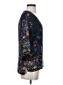 Renee C. Blue 3/4 Sleeve Blouse Size S - photo 4