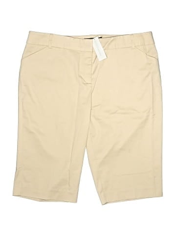 7th Avenue Design Studio New York & Company Khaki Shorts (view 1)