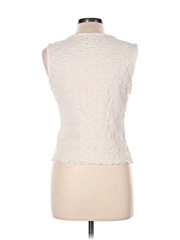Madewell Popcorn-Knit Twist-Front Sleeveless Top (view 2)