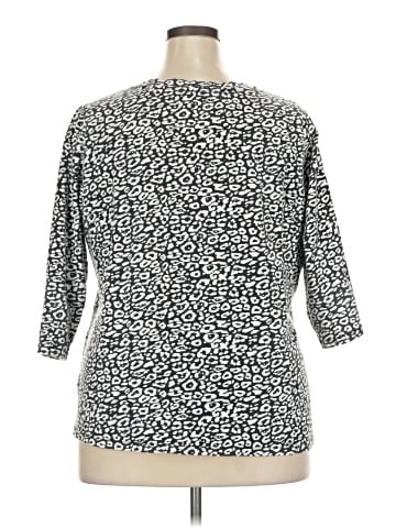 Jessica London 3/4 Sleeve Blouse (view 2)