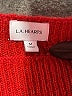 LA Hearts 100% Acrylic Red Pullover Sweater Size M - photo 7