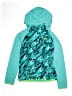 Nike 100% Polyester Teal Zip Up Hoodie Size L (youth) - photo 2