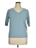 Ella Moss Teal 3/4 Sleeve Top Size XL - photo 1