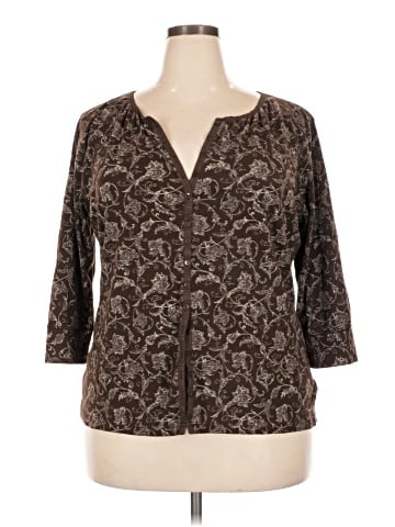Eddie Bauer 3/4 Sleeve Blouse (view 1)