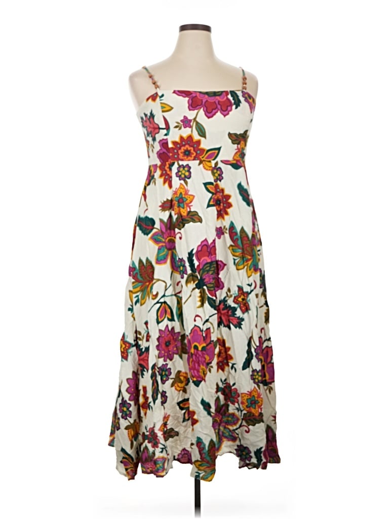 Pre-owned Sam & Jess Casual Dress In Ivory