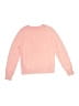 Crewcuts 100% Cotton Solid Pink Pullover Sweater Size 6 - 7 - photo 2