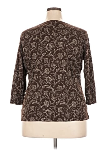 Eddie Bauer 3/4 Sleeve Blouse (view 2)