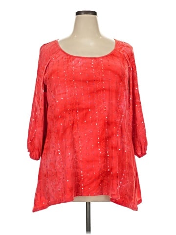Sami & JO 3/4 Sleeve Blouse (view 1)