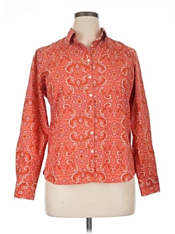 Lands' End Long Sleeve Button-Down Shirt (view 1)