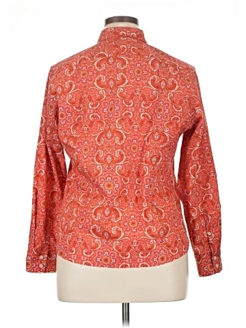 Lands' End Long Sleeve Button-Down Shirt (view 2)