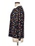 Tommy Hilfiger Stars Black Long Sleeve Blouse Size L - photo 5