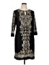 Studio One Paisley Black Casual Dress Size XL - photo 1