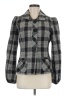 Assorted Brands 100% Acrylic Plaid Gray Jacket Size M - photo 1