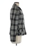 Assorted Brands 100% Acrylic Plaid Gray Jacket Size M - photo 4