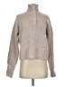 525 America Metallic Silver Turtleneck Sweater Size XS - photo 1