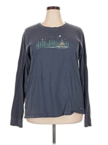Life Is Good Long Sleeve T-Shirt (view 1)