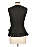 Sunny Leigh 100% Polyester Black Sleeveless Blouse Size L - photo 2