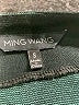 MING WANG Stripes Teal Blazer Size S - photo 6