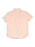 Crewcuts 100% Cotton Stripes Orange Short Sleeve Button-Down Shirt Size 8 - photo 2