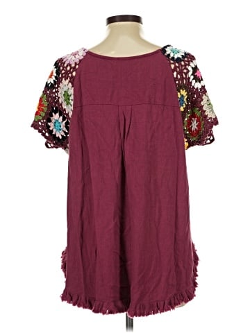 Umgee Short Sleeve Top (view 2)