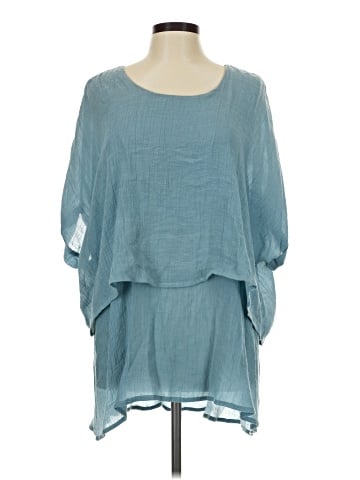Umgee 3/4 Sleeve Blouse (view 1)