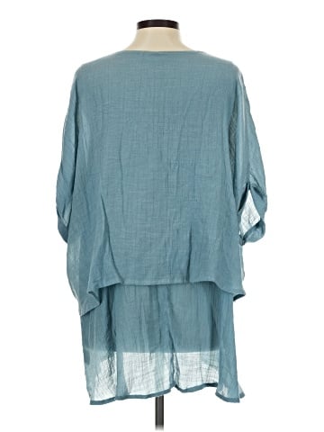 Umgee 3/4 Sleeve Blouse (view 2)