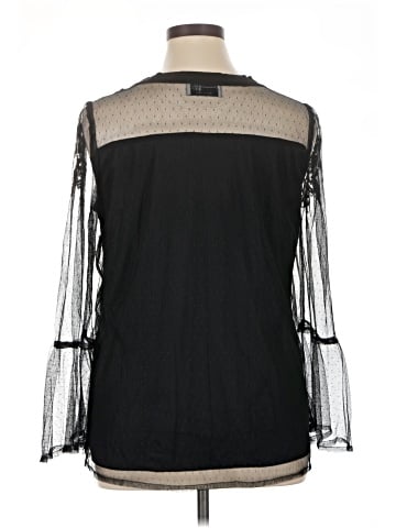 Ruff Hewn Long Sleeve Blouse (view 2)