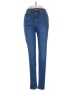 Forever 21 Solid Blue Jeans Size 27 waist - photo 1