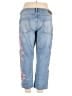Escada Floral Blue Jeans Size 18 - photo 2