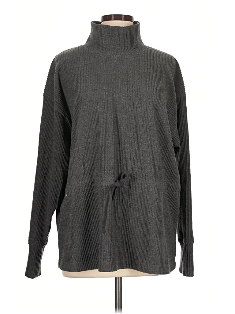 Pre-owned Haven Well Within Turtleneck Sweater In Gray