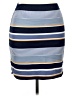 Max Studio Stripes Blue Casual Skirt Size XL - photo 1