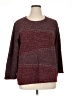 Style&Co Tweed Burgundy Pullover Sweater Size 1X - photo 1