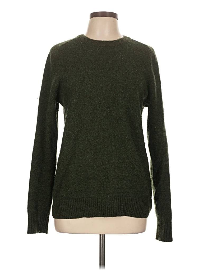 Pre-owned Gap Wool Pullover Sweater In Green