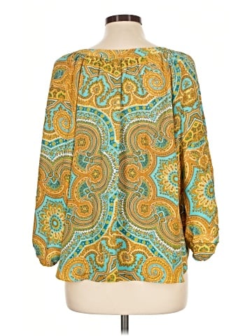 Alice & Trixie 3/4 Sleeve Silk Top (view 2)