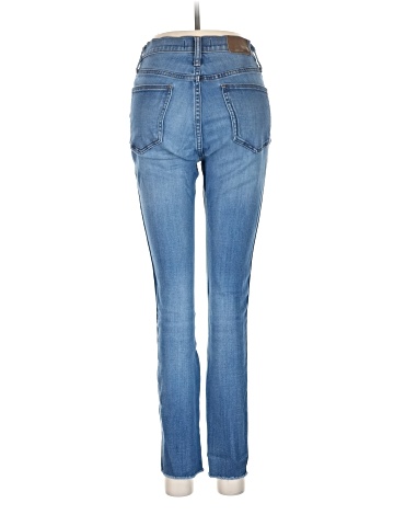 Madewell Tall 10" High-Rise Skinny Crop Jeans: Button-Front TENCEL&trade; Denim Edition (view 2)