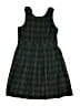 Lands' End Plaid Green Dress Size 8 - photo 1