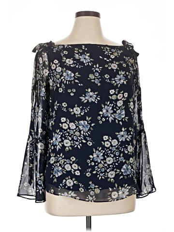 Maison Jules 3/4 Sleeve Blouse (view 1)