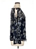 Maison Jules 100% Polyester Blue 3/4 Sleeve Blouse Size XL - photo 4