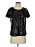 Forever 21 100% Polyester Black Short Sleeve Top Size S - photo 1