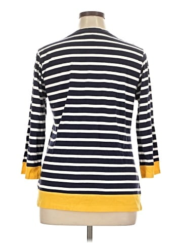 Gloria Vanderbilt 3/4 Sleeve T-Shirt (view 2)