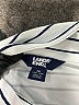 Lands' End Stripes Gray 3/4 Sleeve Button-Down Shirt Size 1X - photo 7
