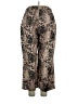 J.Crew Animal Print Tan Gold Linen Pants Size 16 - photo 2