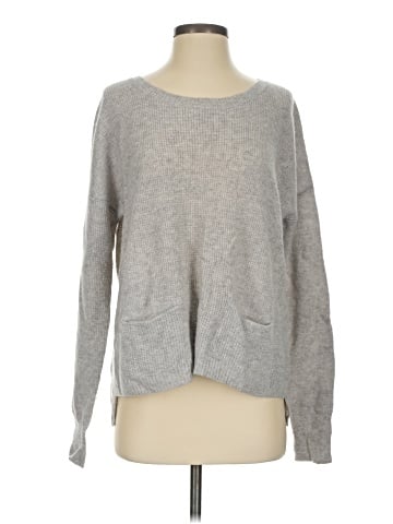 White + Warren Cashmere Pullover Sweater (view 1)