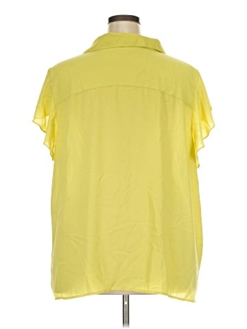 Calvin Klein Short Sleeve Blouse (view 2)