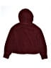 Active by Old Navy 100% Polyester Burgundy Pullover Hoodie Size 8 - photo 2
