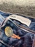 Zara Hearts Blue Jeans Size 2 - photo 4