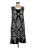 Max Studio Paisley Black Casual Dress Size M - photo 1